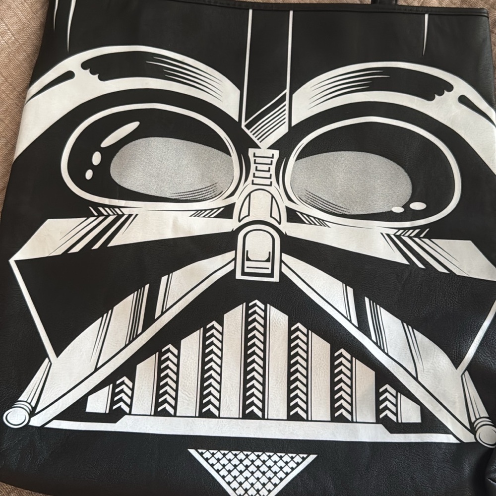 Star Wars Black and White Darth Vader Backpack